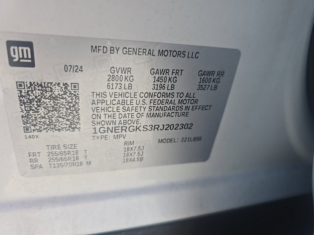 Used 2024 Chevrolet Traverse LT w/ Enhanced Driving Package FWD image 14