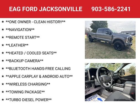 Used 2024 Ford F350 Lariat w/ Lariat Ultimate Package image 4