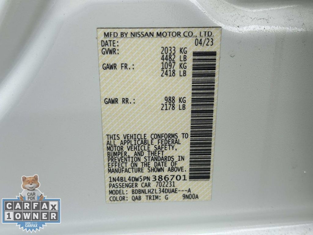 Used 2023 Nissan Altima 2.5 SV w/ SV Premium Package AWD/4WD image 41