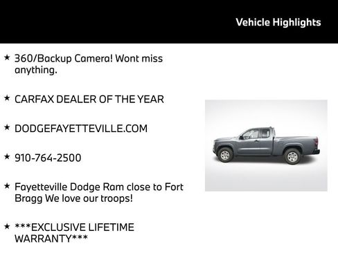 Used 2022 Nissan Frontier S image 5