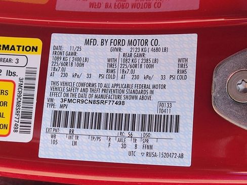 New 2025 Ford Bronco Sport Outer Banks w/ Outer Banks Tech Package+ image 11