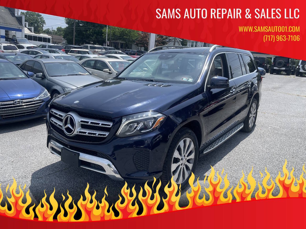 Used 2017 Mercedes-Benz GLS 450 4MATIC image 1