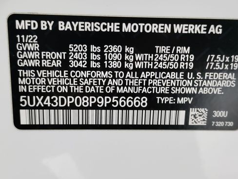 Certified 2023 BMW X3 sDrive30i w/ Convenience Package image 19