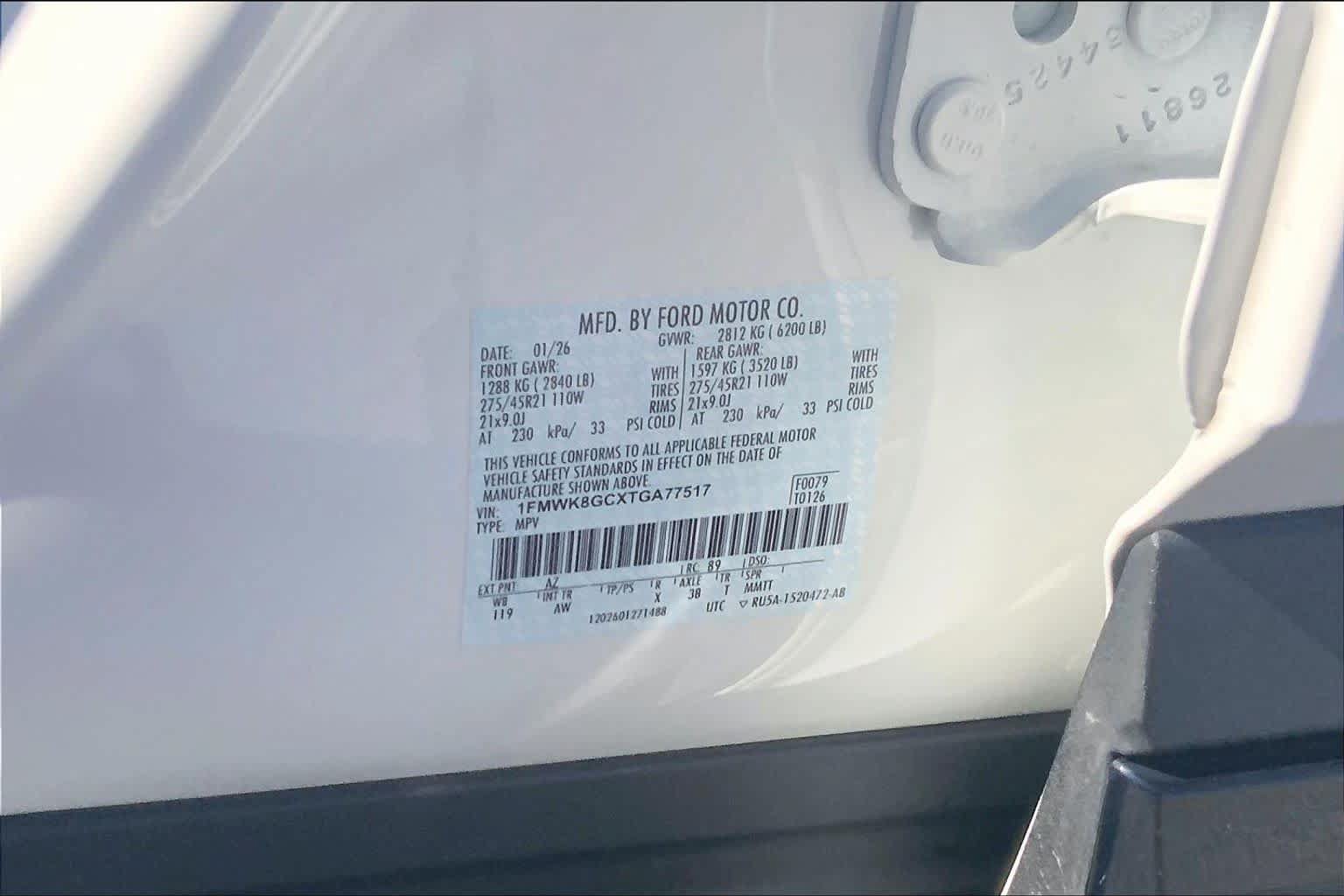 Certified 2026 Ford Explorer ST w/ Sun And Sound Package AWD/4WD image 31