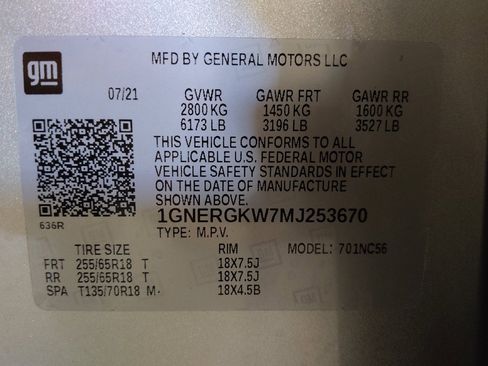 Used 2021 Chevrolet Traverse LT image 33