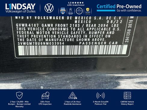 Used 2022 Volkswagen Jetta SEL image 26