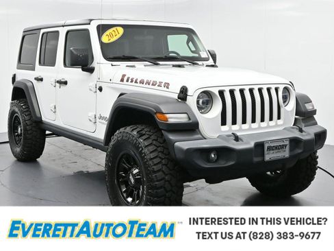 Used 2021 Jeep Wrangler Unlimited Sport AWD/4WD image 1
