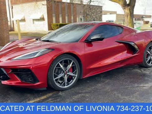 Certified 2021 Chevrolet Corvette Stingray Coupe w/ Engine Appearance Package image 4