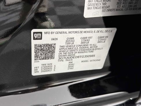 New 2026 GMC Sierra 1500 SLT w/ X31 Off-Road Package AWD/4WD image 29