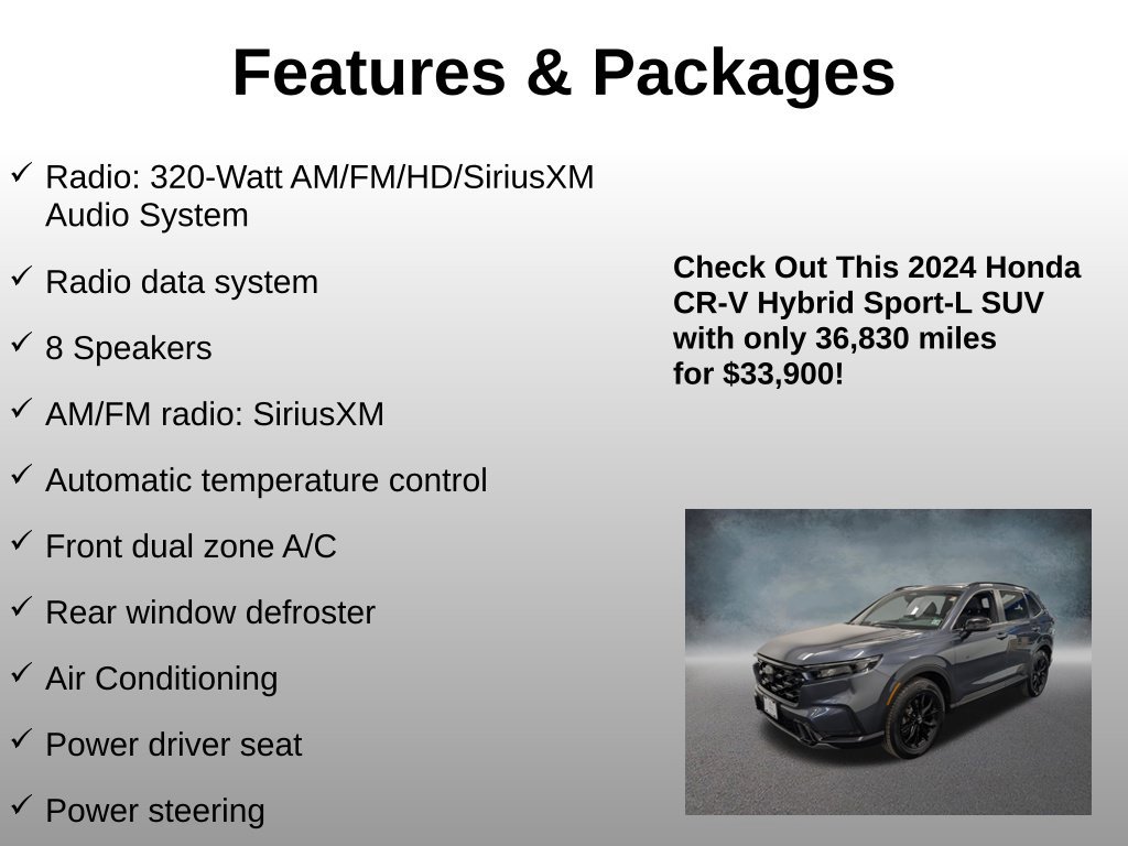 Used 2024 Honda CR-V Sport-L image 8