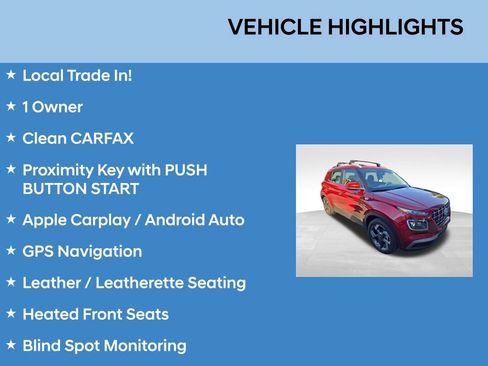 Used 2023 Hyundai Venue Limited FWD image 2