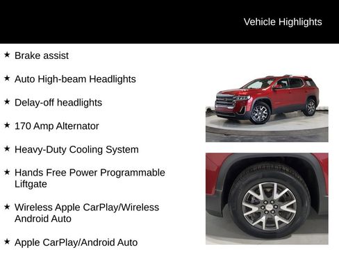 Used 2021 GMC Acadia SLE w/ Driver Convenience Package AWD/4WD image 25