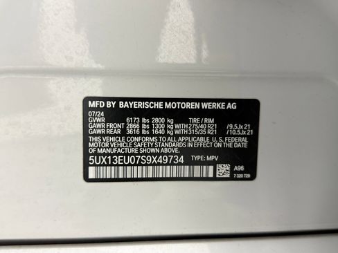 Used 2025 BMW X5 sDrive40i w/ M Sport Package image 20