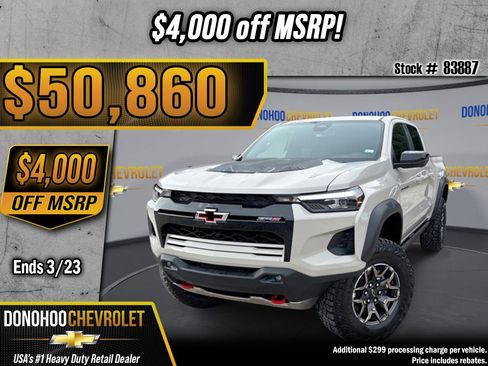 New 2026 Chevrolet Colorado ZR2 w/ Technology Package image 1