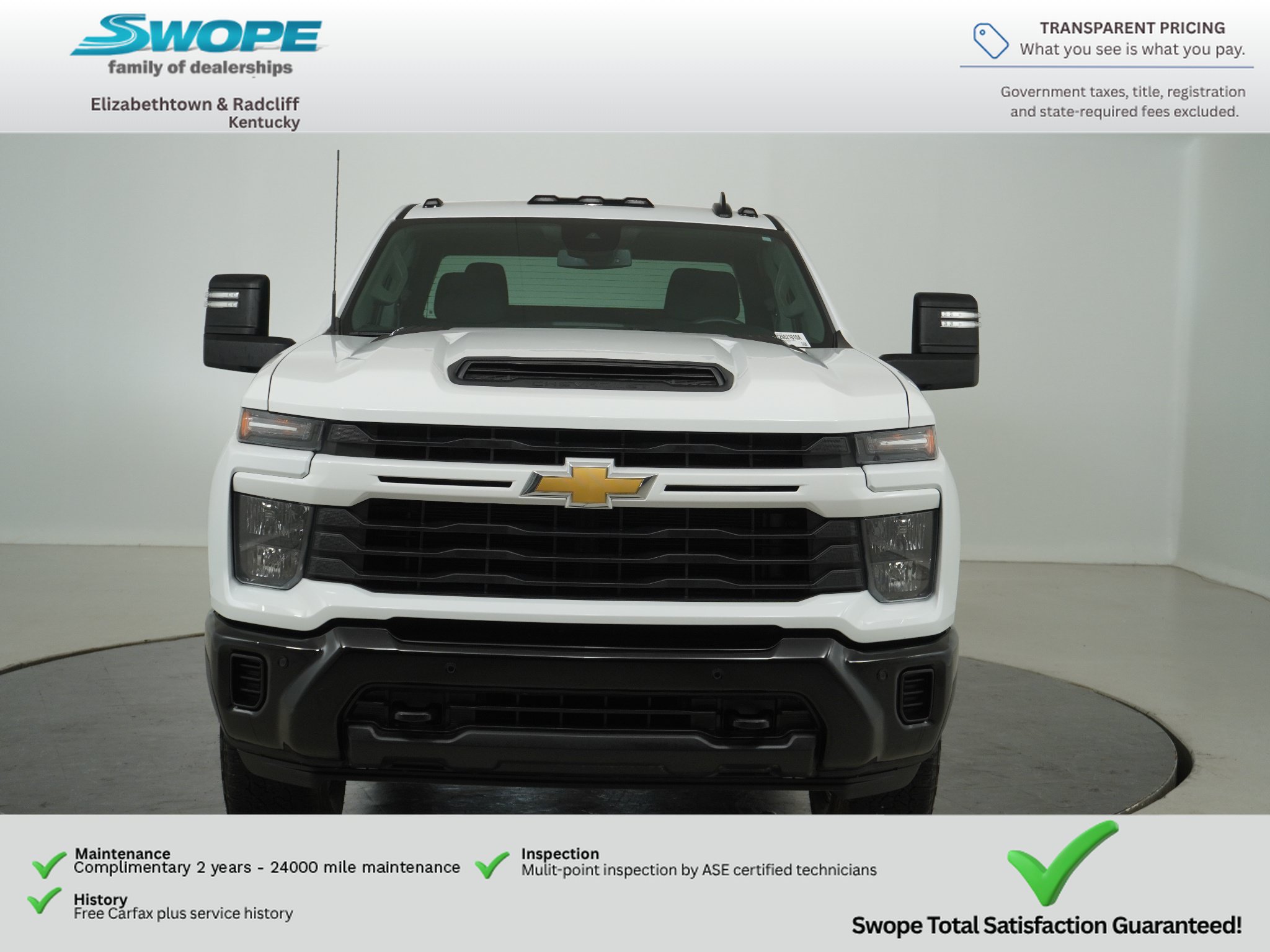 Used 2025 Chevrolet Silverado 2500 Custom w/ Custom Value Package AWD/4WD image 8
