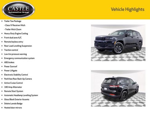 New 2025 Jeep Grand Cherokee Altitude w/ Trailer Tow Package image 7