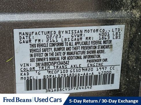 Used 2023 Nissan Sentra SV image 31