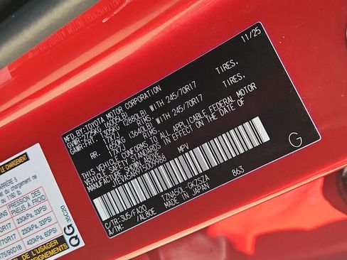 Used 2026 Toyota 4Runner SR5 RWD image 32