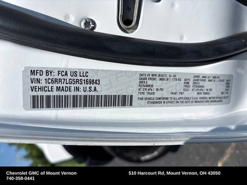 Used 2024 RAM 1500 Warlock AWD/4WD image 63