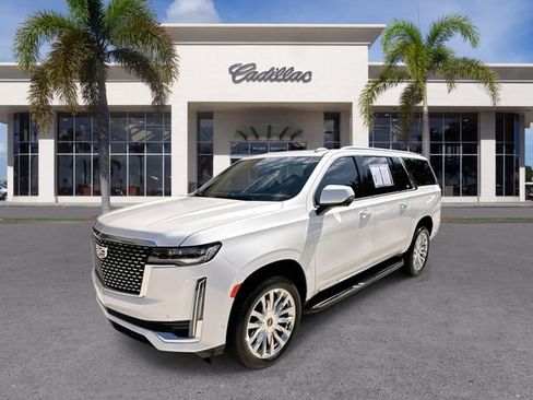 Certified 2024 Cadillac Escalade ESV Premium Luxury RWD image 1