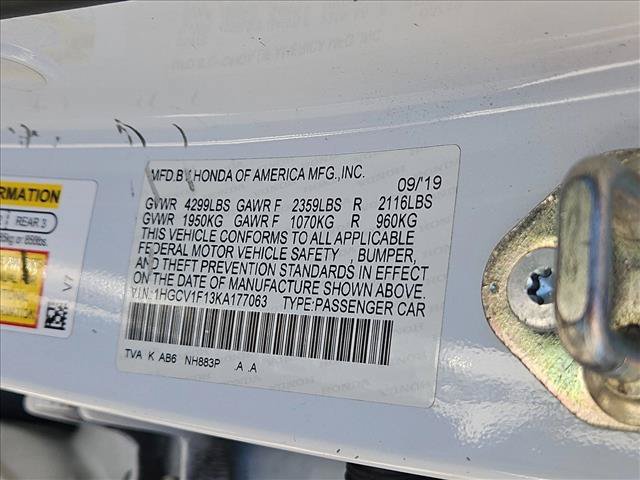 Used 2019 Honda Accord LX image 15