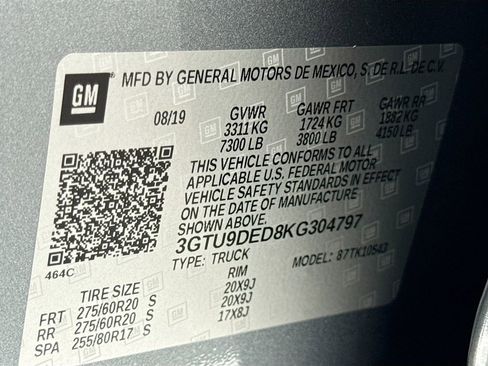 Used 2019 GMC Sierra 1500 SLT w/ SLT Premium Plus Package image 28