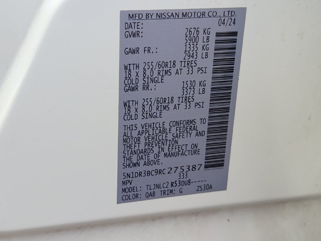 Used 2024 Nissan Pathfinder SV AWD/4WD image 40