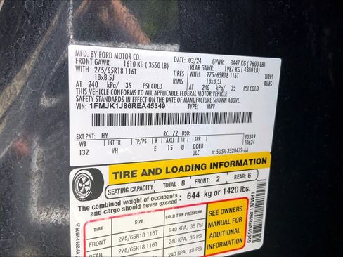 Used 2024 Ford Expedition Max XLT AWD/4WD image 33