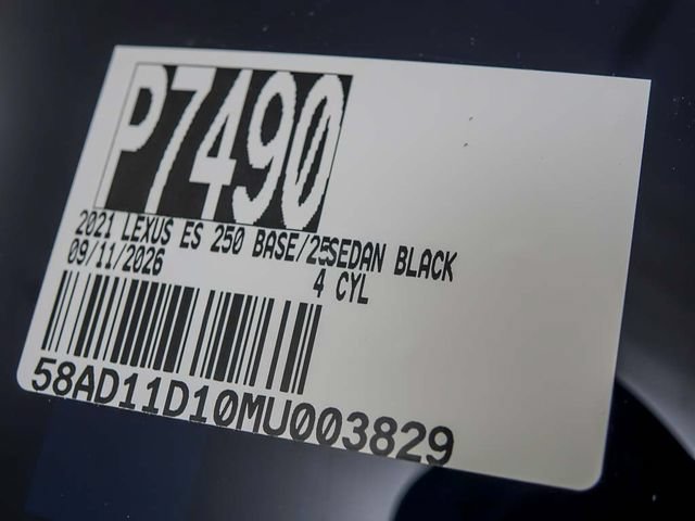 Used 2021 Lexus ES 250 w/ Premium Package AWD/4WD image 29