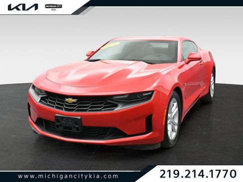 Used 2021 Chevrolet Camaro LS RWD image 1