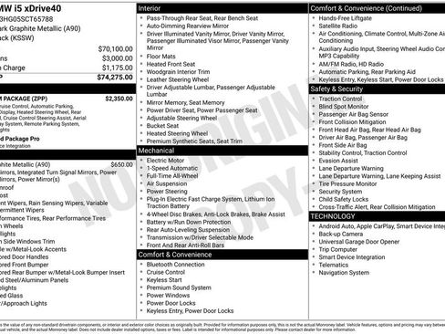 Used 2025 BMW i5 xDrive40 image 3