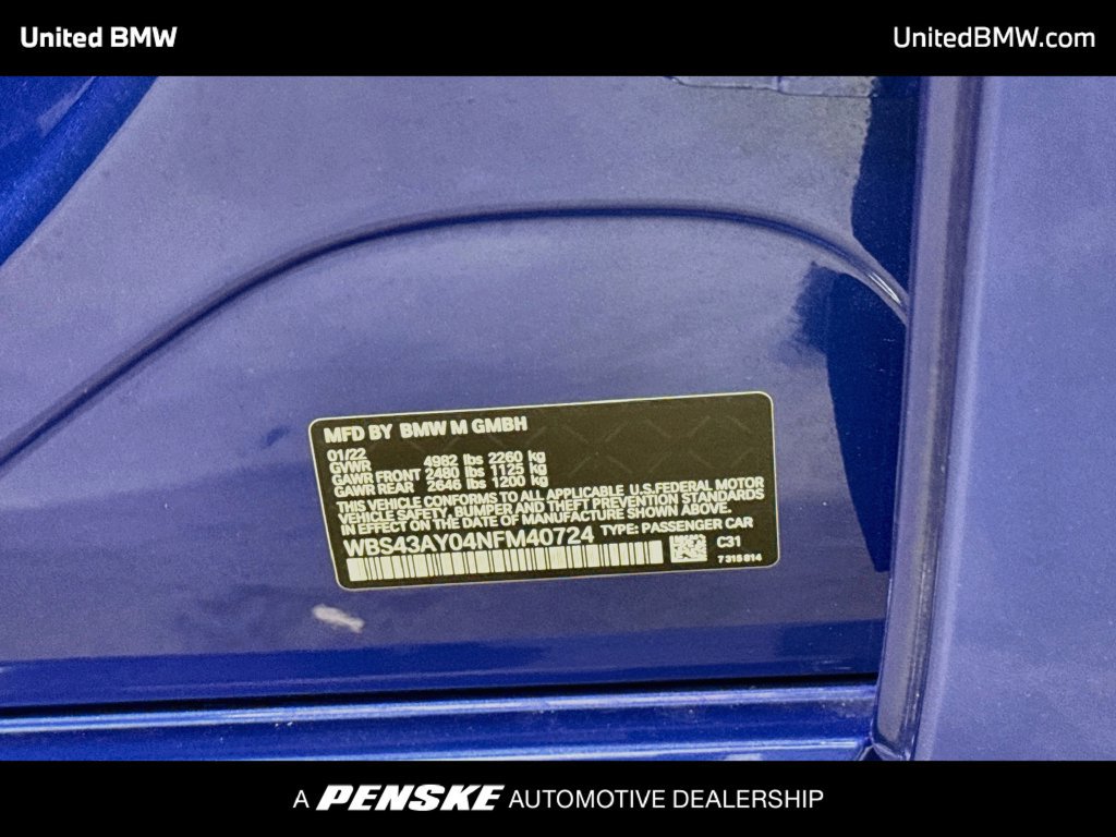 Used 2022 BMW M3 Competition AWD/4WD image 21