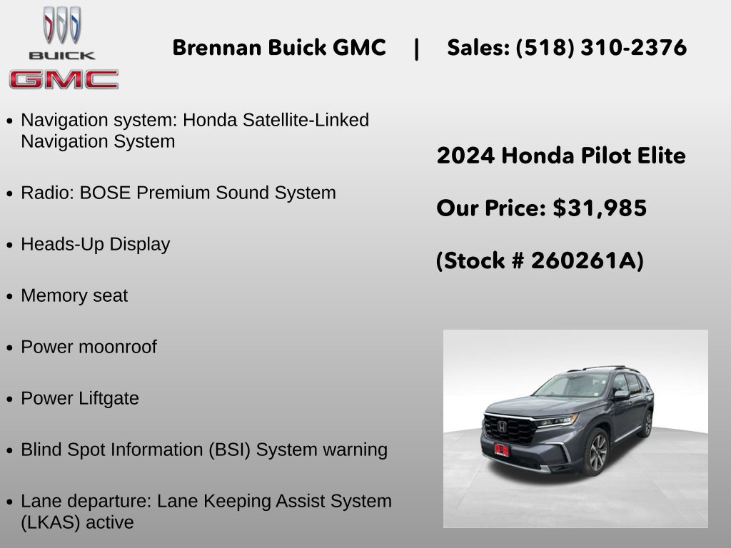Used 2024 Honda Pilot Elite image 6