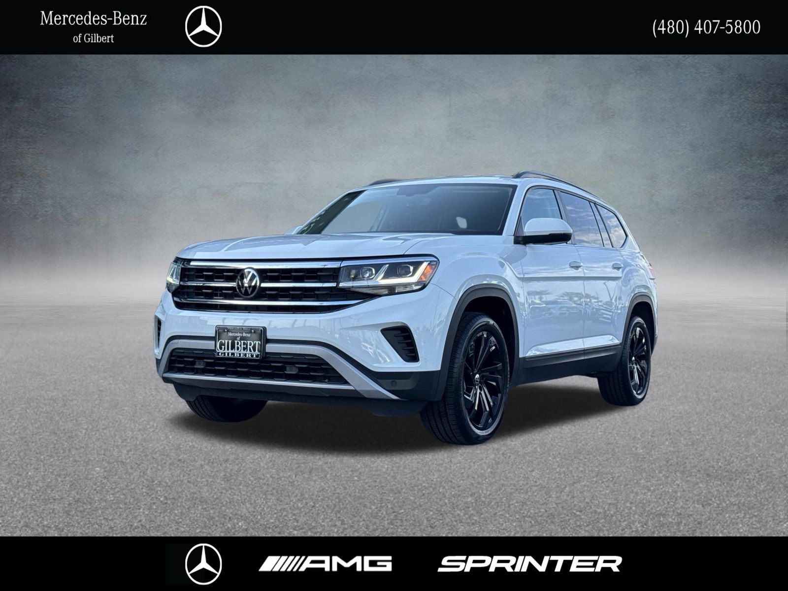 Used 2023 Volkswagen Atlas SE w/ Black Wheel Package FWD image 1