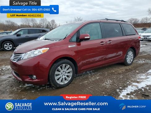 Used 2013 Toyota Sienna Limited w/ Premium Pkg image 1