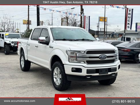 Used 2018 Ford F150 Platinum w/ Equipment Group 701A Luxury image 4