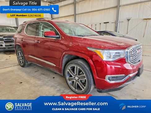 Used 2019 GMC Acadia Denali w/ Technology Package AWD/4WD image 5