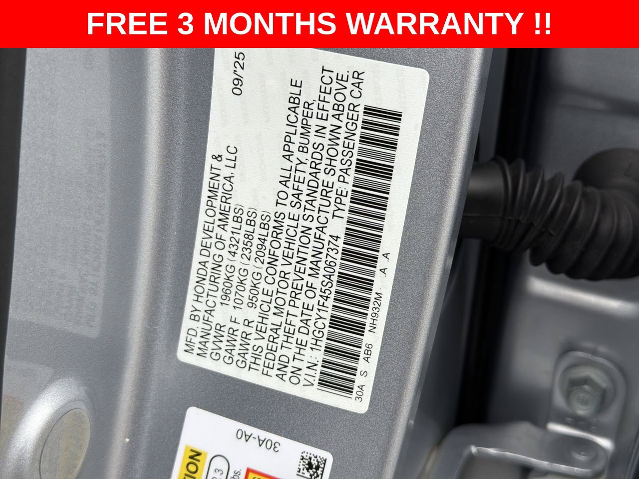 Used 2025 Honda Accord SE image 24
