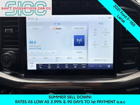 Used 2021 Ford F150 Lariat AWD/4WD image 17