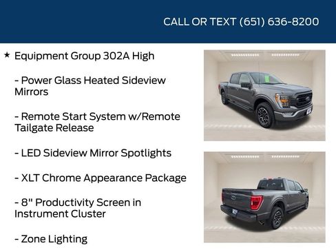 Used 2022 Ford F150 XLT w/ Equipment Group 302A High image 10