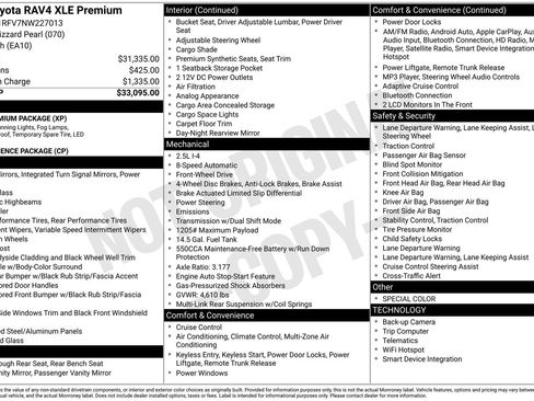 Used 2022 Toyota RAV4 XLE Premium image 4