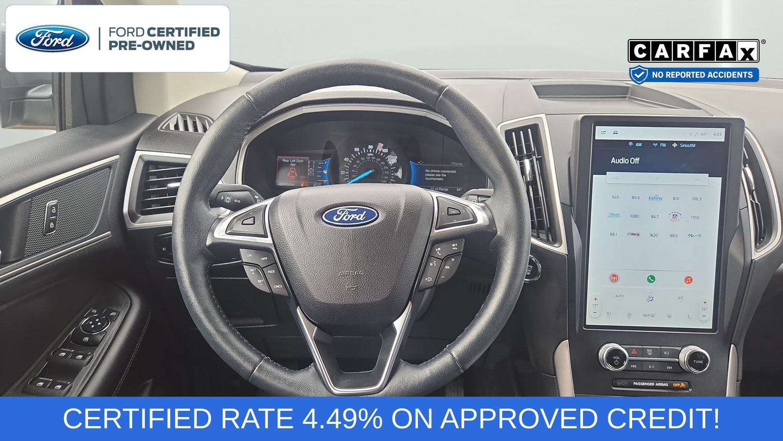 Certified 2024 Ford Edge SEL w/ Convenience Package AWD/4WD image 11
