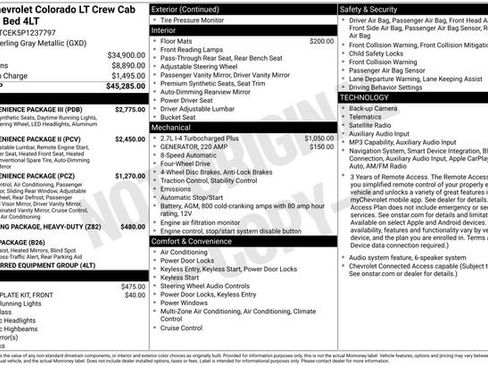 Used 2023 Chevrolet Colorado LT w/ LT Convenience Package III AWD/4WD image 10