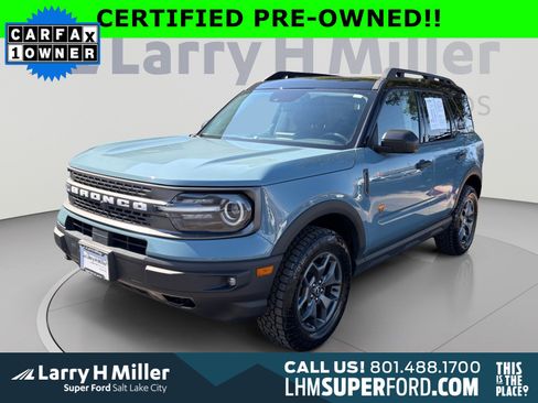 Certified 2021 Ford Bronco Sport Badlands AWD/4WD image 1