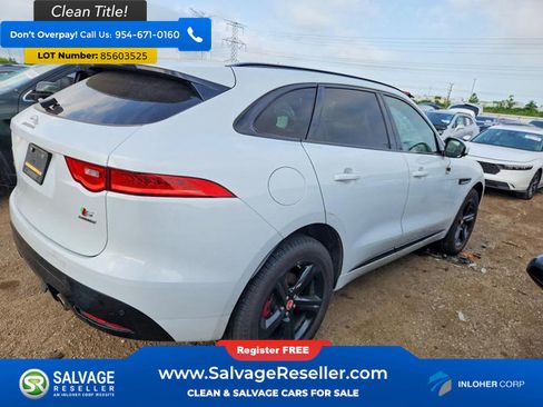 Used 2018 Jaguar F-PACE S AWD/4WD image 4