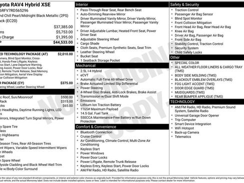 Used 2024 Toyota RAV4 XSE w/ Advanced Technology Package image 15