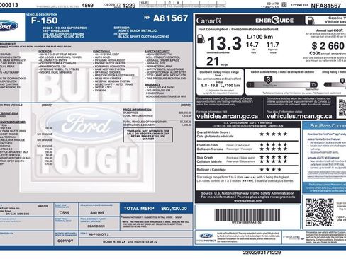 Used 2022 Ford F150 Tremor image 3