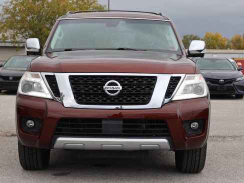 Used 2017 Nissan Armada Platinum w/ Captain Seat Package image 2