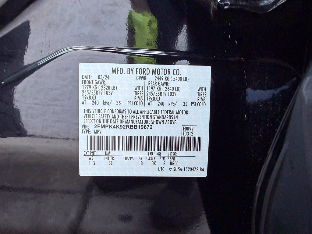 Used 2024 Ford Edge Titanium AWD/4WD image 20