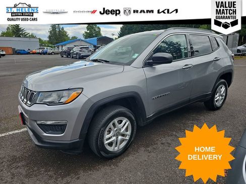 Used 2020 Jeep Compass Sport w/ Cold Weather Group AWD/4WD image 1